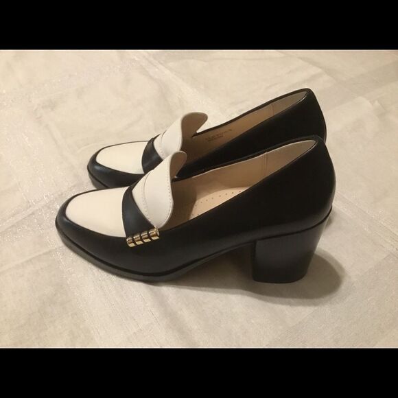 Cole Haan Women’s Block Heel Loafer Size 7B - Picture 3 of 7